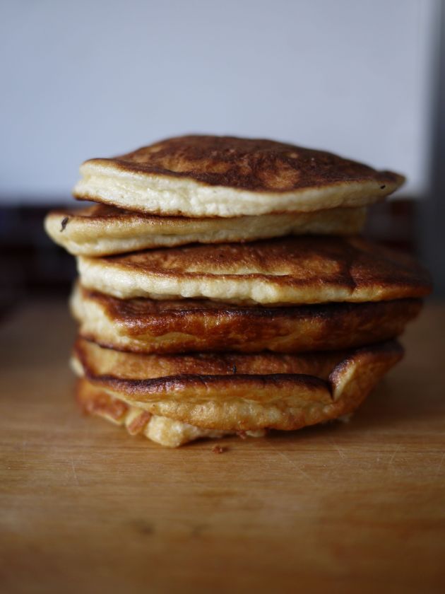 Fluffy low carb pancakes